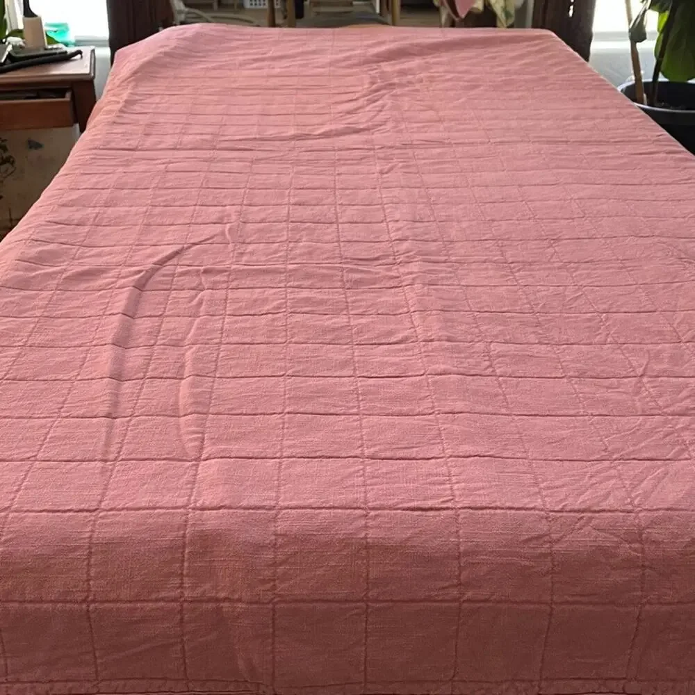 Casaluna Heavyweight Linen Blend King Plus Quilt Cotton Fill